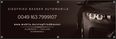 Logo Siegfried Basner Autohandel